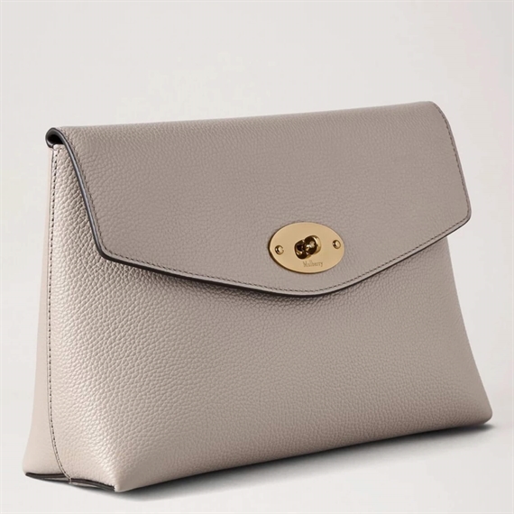 Mulberry Large Darley Cosmetic Pouch Cashmere Taupe 